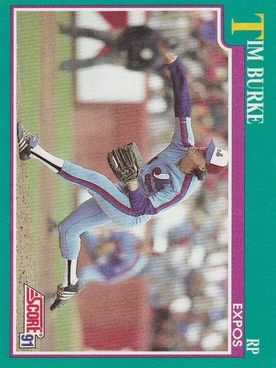 Tim Burke Baseball Card Collection - Picture 3 of 3